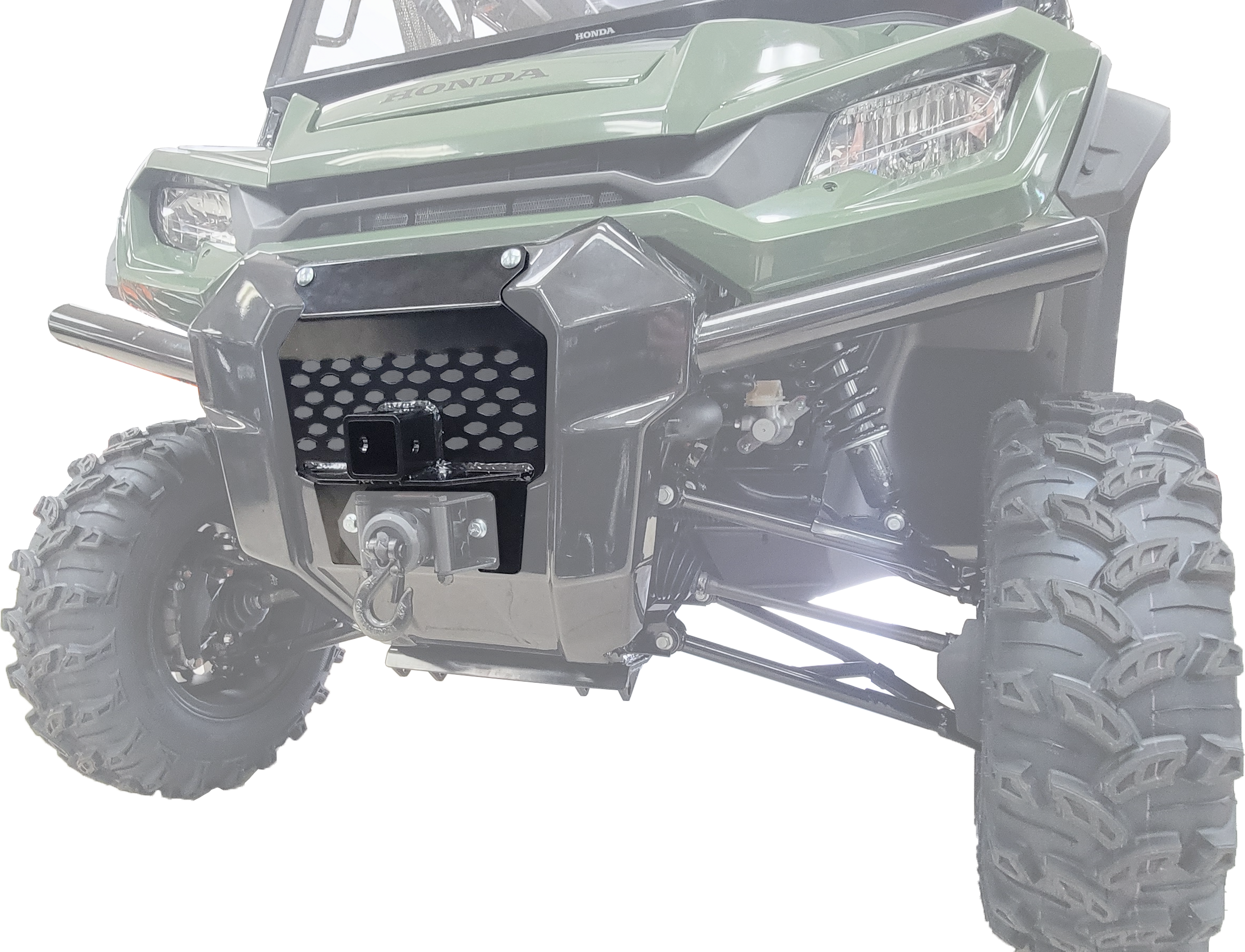 Photo of KFI FRONT UPPER RECEIVER 2" by KFI - Premium Trailer/Towing for UTVs / Side by Sides