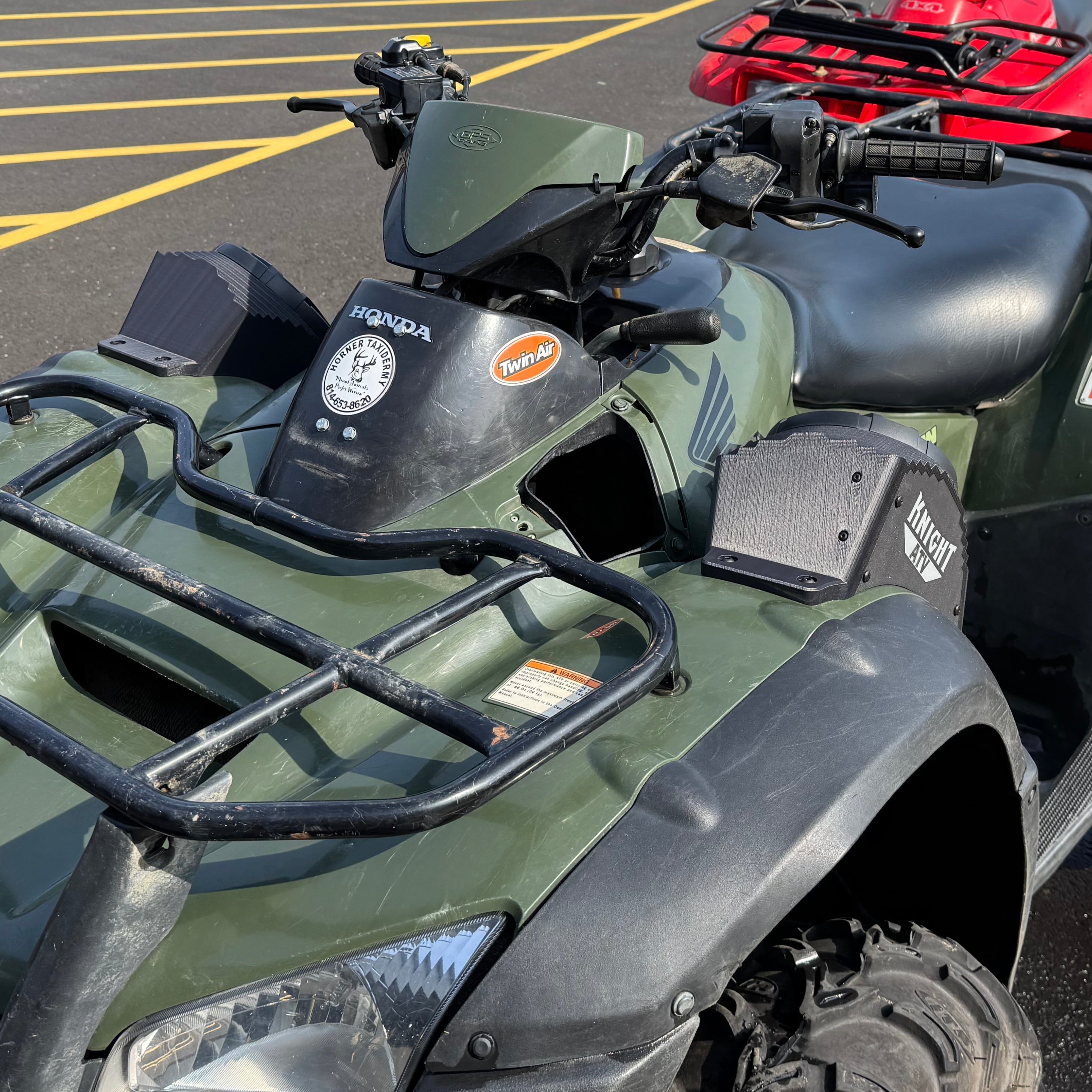 Photo of Honda Rincon Fender Speaker Housings Only by Knight ATV - Premium Audio for UTVs / Side by Sides