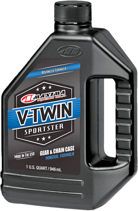 Photo of SPORTSTER GEAR&CHAIN CASE OIL 32OZ V-TWIN by MAXIMA - Premium Chemicals for UTVs / Side by Sides