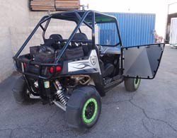 50 Caliber Racing black Polaris RZR doors - view 12