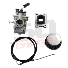50 Caliber Racing Replacement Carburetor and Intake Kit for KTM 50cc Pit Bikes (2002-2014)