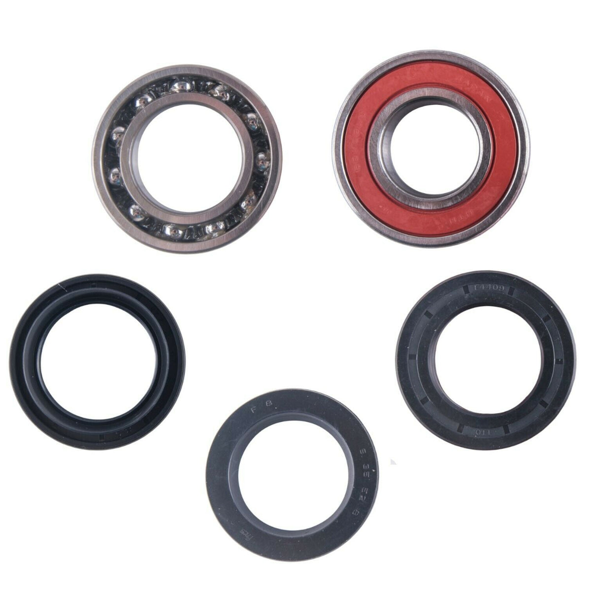 Yamaha Bruin Wolverine Big Bear 350 400 Rear Axle Carrier Bearing & Seal Kit - product view 1