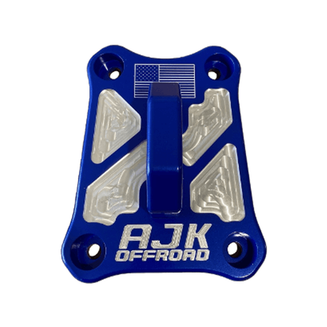 Photo of Polaris Pro R / Turbo R Billet Radius Rod Plate / Pull Plate by AJK Offroad - Premium for UTVs / Side by Sides