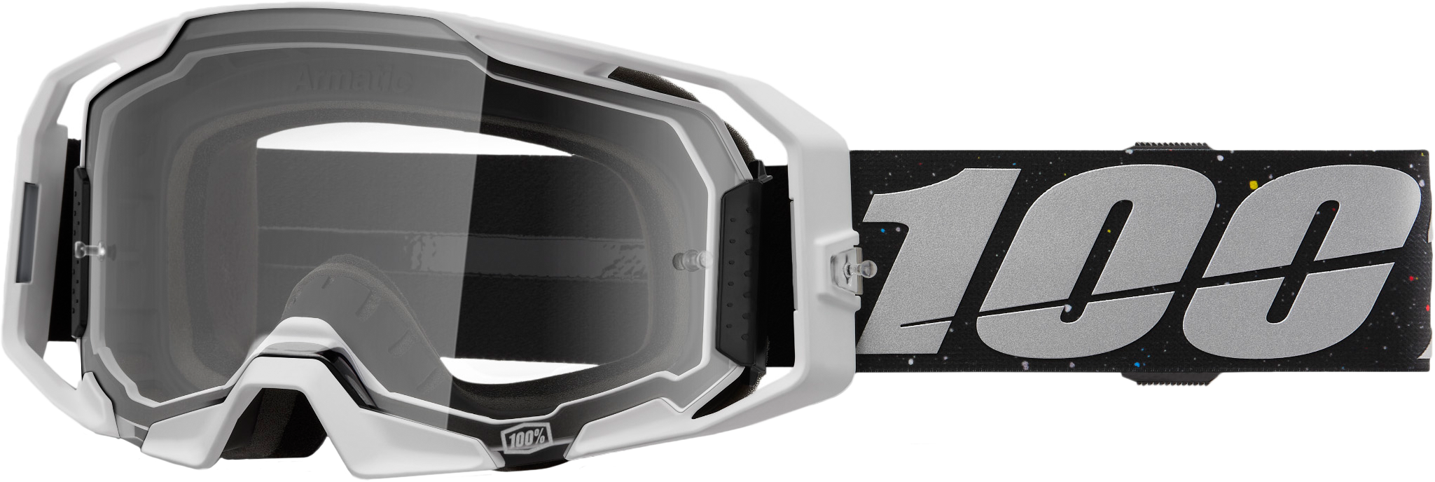 Photo of ARMATIC GOGGLE RAPIDRACER CLEAR LENS by 100-PERCENT - Premium Eyewear for UTVs / Side by Sides