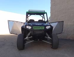 50 Caliber Racing black Polaris RZR doors - view 13