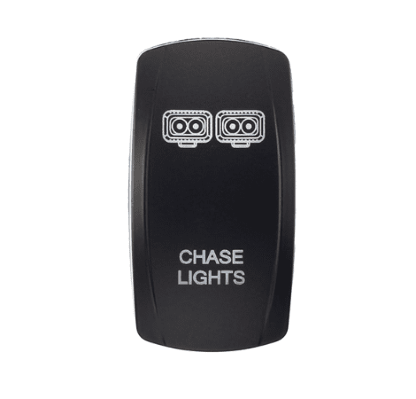 Photo of XTC Chase Lights Contra V Rocker Switch Cover by XTC Power Products - Premium Rocker Switches for UTVs / Side by Sides