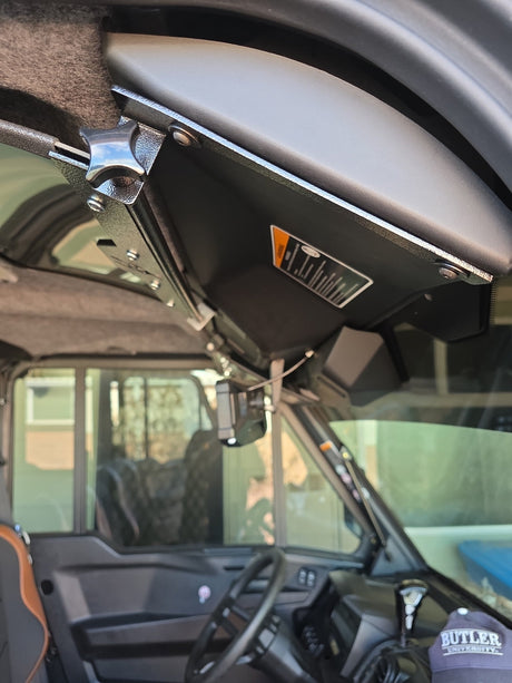Photo of VISOR DWA CANAM DEFENDER for Limited and Lone Star Cab by Dirt Warrior Accessories - Premium Vehicle Parts & Accessories for UTVs / Side by Sides