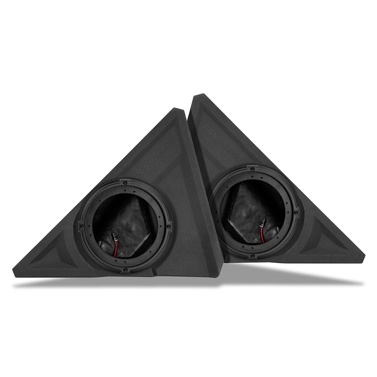 Photo of SSV Works - 2015-2025 PolarisÂ® Slingshot Front Speaker Pods for 8" or 6.5" Speakers by SSV Works - Premium for UTVs / Side by Sides