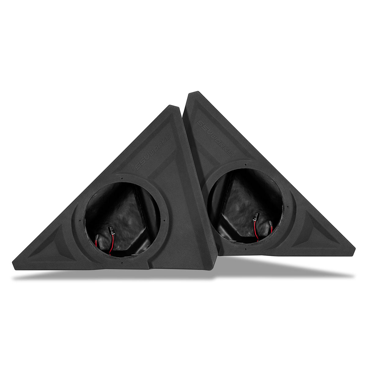 Photo of SSV Works - 2015-2025 PolarisÂ® Slingshot Front Speaker Pods for 8" or 6.5" Speakers by SSV Works - Premium for UTVs / Side by Sides