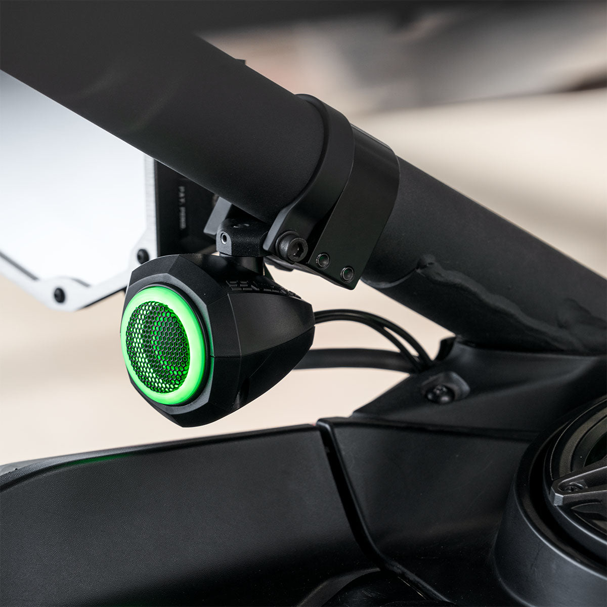 Photo of SSV Works - Universal 1" Cage-Pod Tweeters w/RGB Ring for UTV Audio Systems by SSV Works - Premium for UTVs / Side by Sides