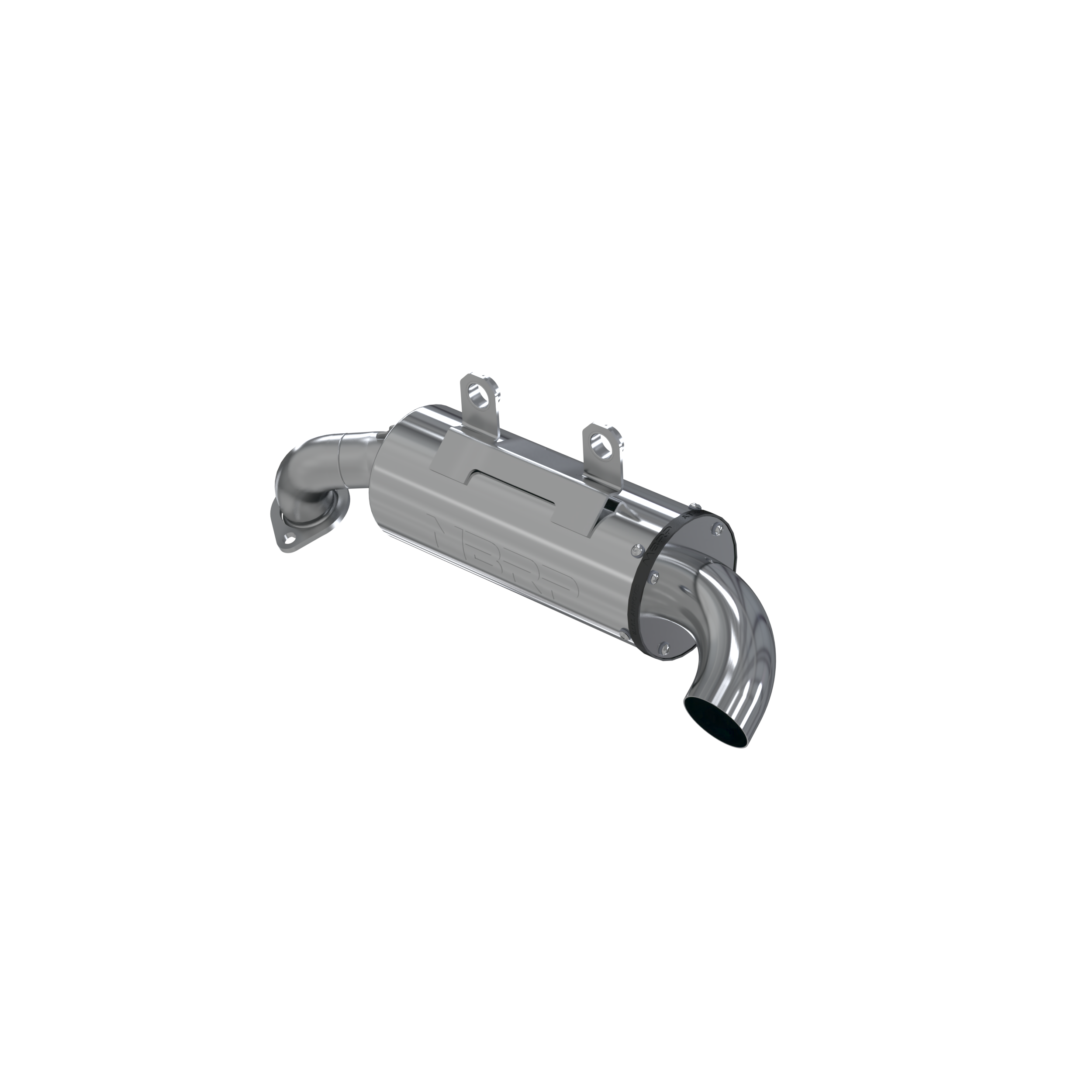 Photo of MBRP Performance Series Single Slip-On for Polaris RZR XP 1000 and Can-Am Maverick R by MBRP - Premium Exhaust for UTVs / Side by Sides