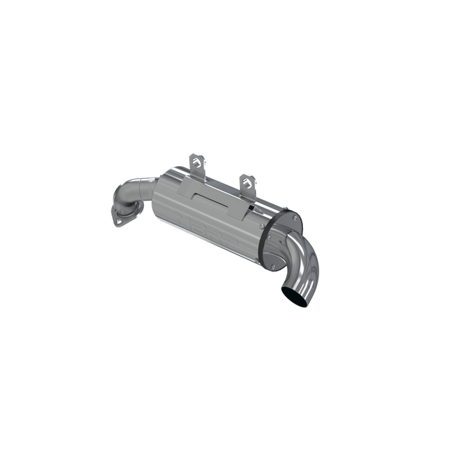 Photo of MBRP Performance Series Single Slip-On for Polaris RZR XP 1000 and Can-Am Maverick R by MBRP - Premium Exhaust for UTVs / Side by Sides