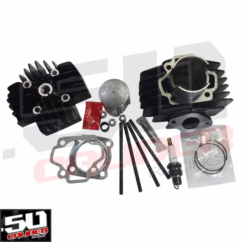 Yamaha PW50 60cc Big Bore Kit with Head | 50 Caliber