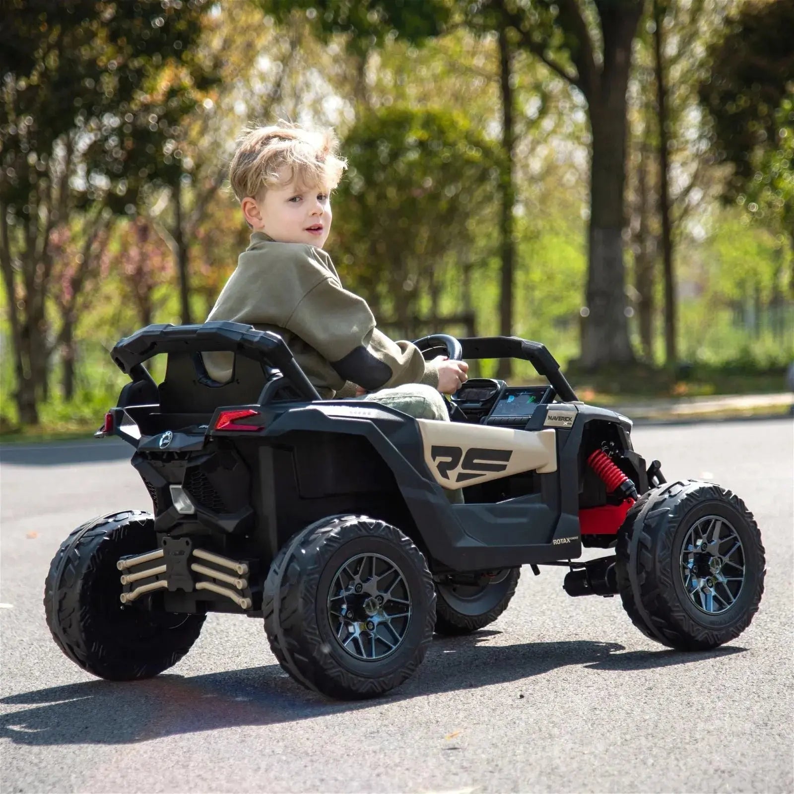Photo of 24V Can-Am Maverick 1-Seater UTV - Kids Electric Ride-On by Freddo Toys - Premium Electric Kids Cars for UTVs / Side by Sides