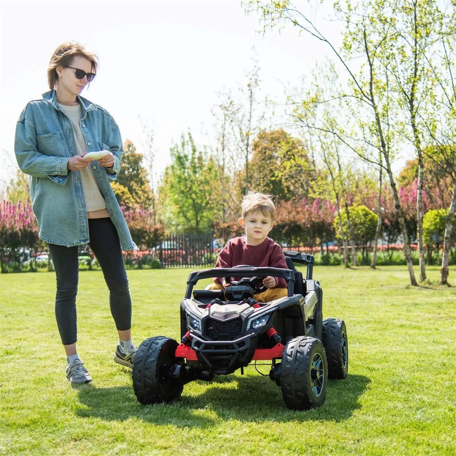 Photo of 24V Can-Am Maverick 1-Seater UTV - Kids Electric Ride-On by Freddo Toys - Premium Electric Kids Cars for UTVs / Side by Sides