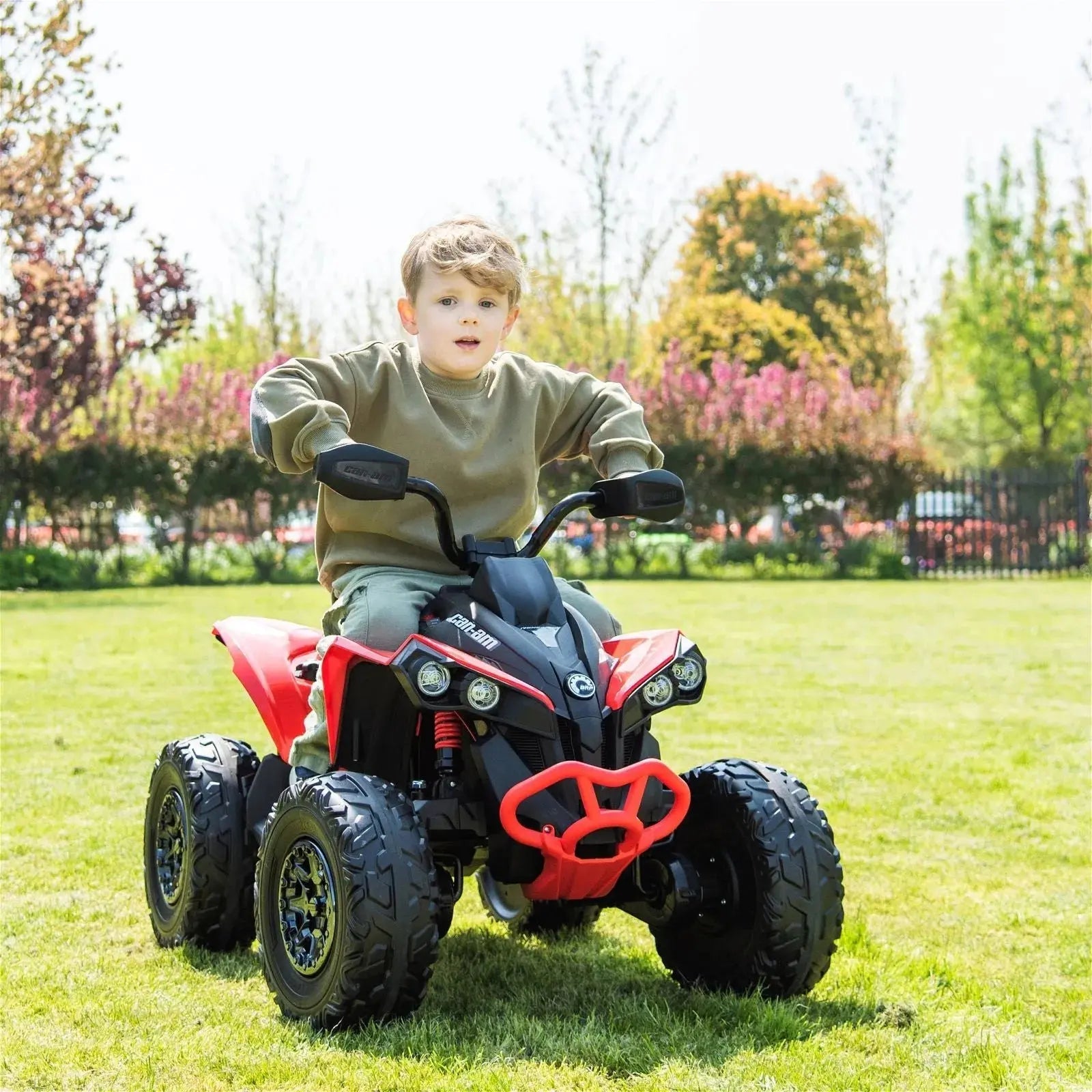 Photo of 24V Can-Am Renegade 1-Seater Kids ATV by Freddo Toys - Premium Electric Kids Cars for UTVs / Side by Sides