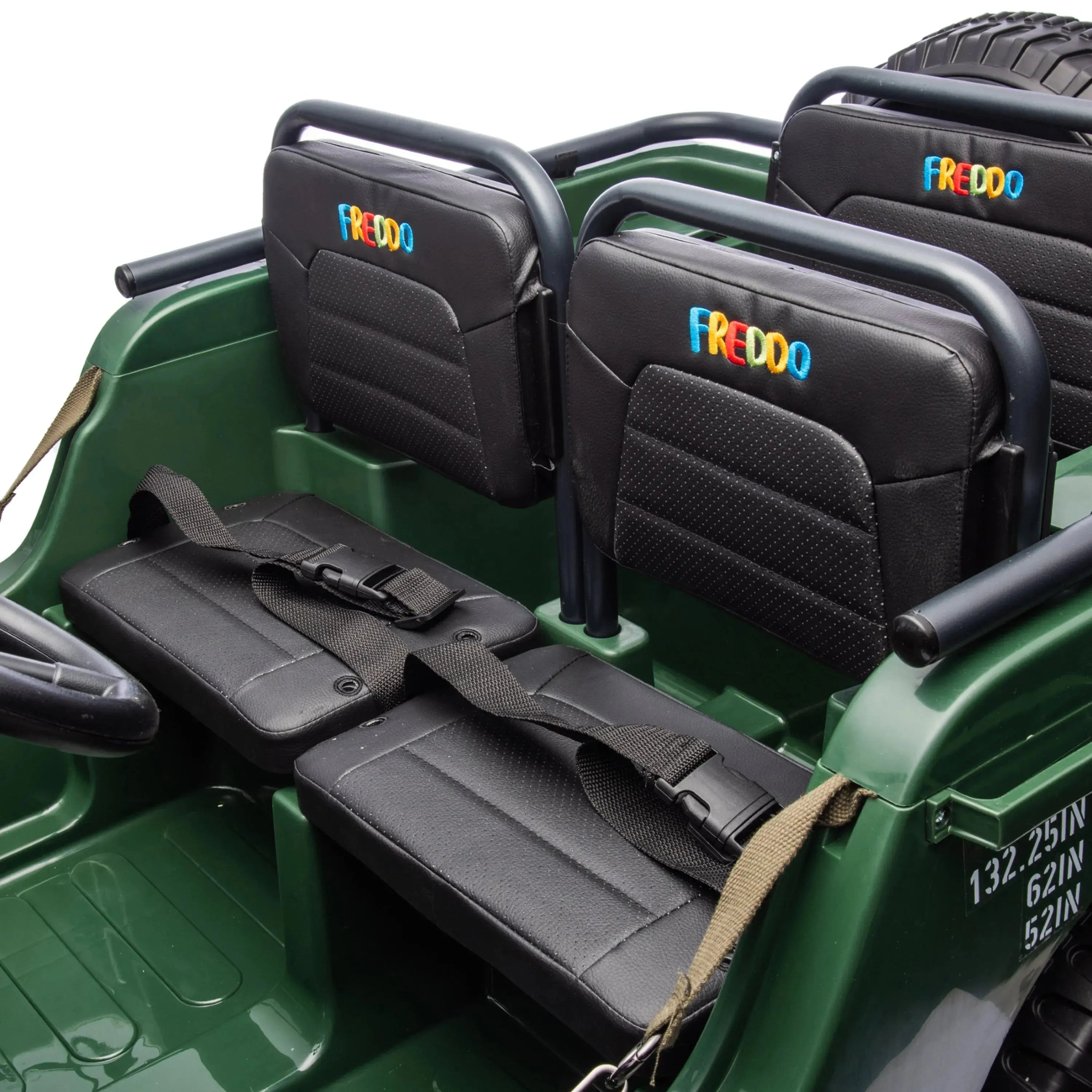 Photo of 24V Freddo Military Willy Truck 3 Seater Electric Ride on by Freddo Toys - Premium Electric Kids Cars for UTVs / Side by Sides