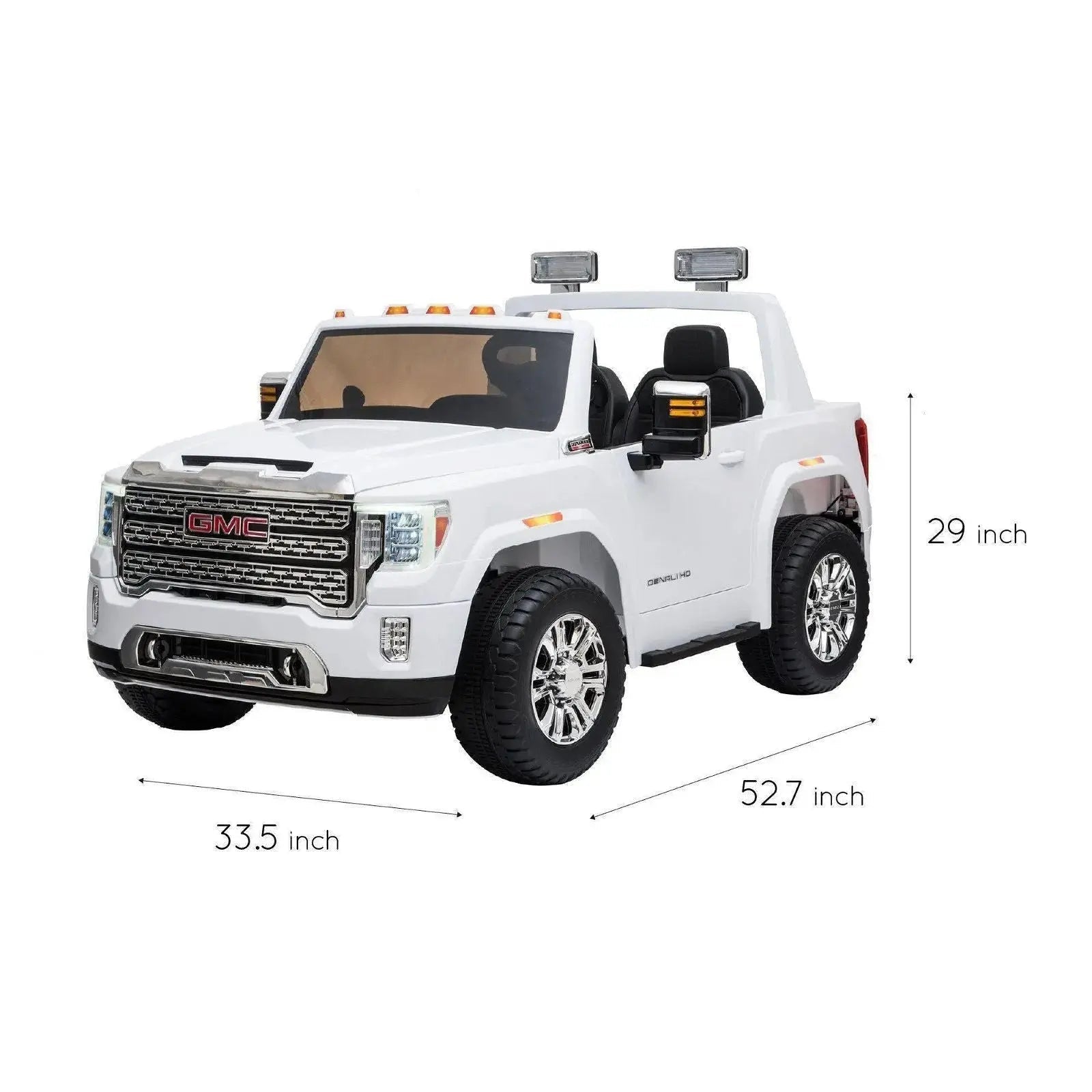 Photo of 24V GMC Denali 2 Seater Battery Operated Ride on Car with Parental Remote Control by Freddo Toys - Premium Ride On Cars for UTVs / Side by Sides