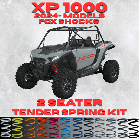 Polaris RZR XP 1000 2 Seater Tender Spring Kit (Fox Shocks)(2024+)