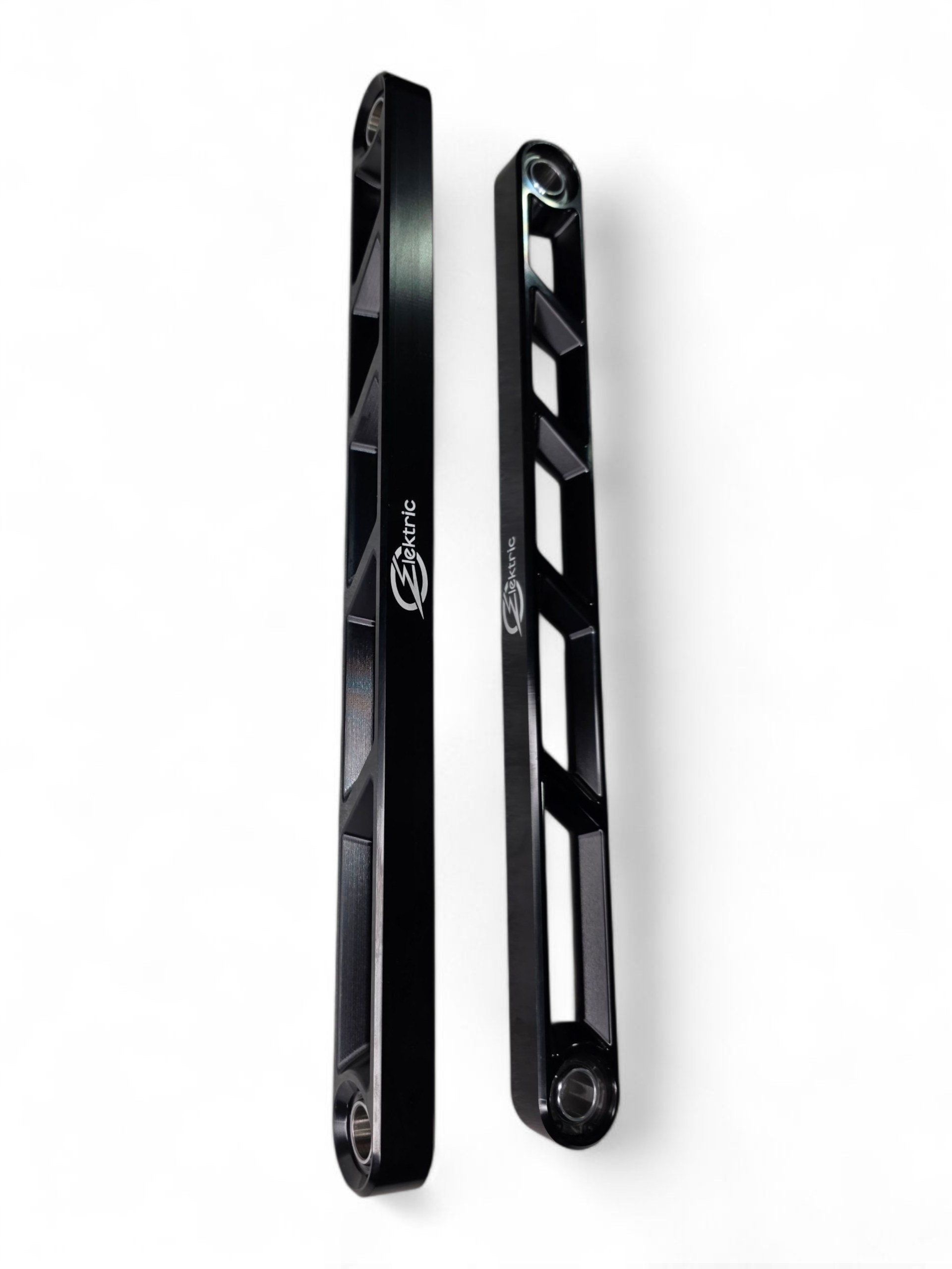 Photo of 2024+ Can Am Maverick R Rear Sway Bar Links Anodized Black by Elektric Offroad - Premium for UTVs / Side by Sides