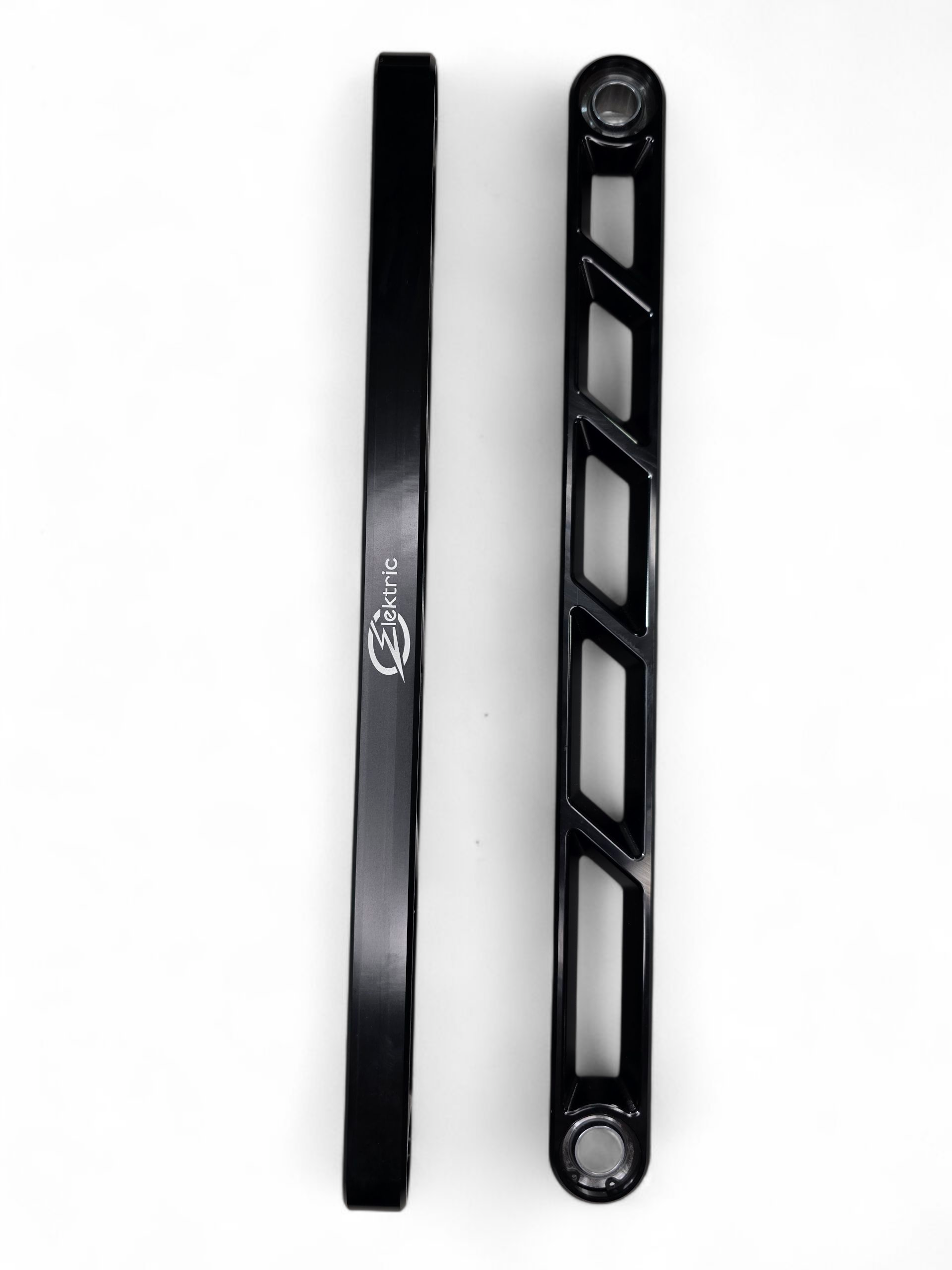 Photo of 2024+ Can Am Maverick R Rear Sway Bar Links Anodized Black by Elektric Offroad - Premium for UTVs / Side by Sides