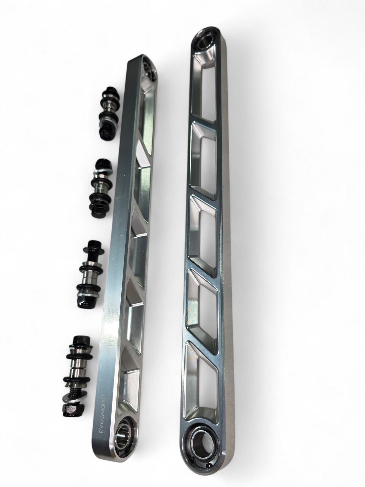2024+ Can-Am Maverick R Rear Sway Bar Links - Anodized Clear