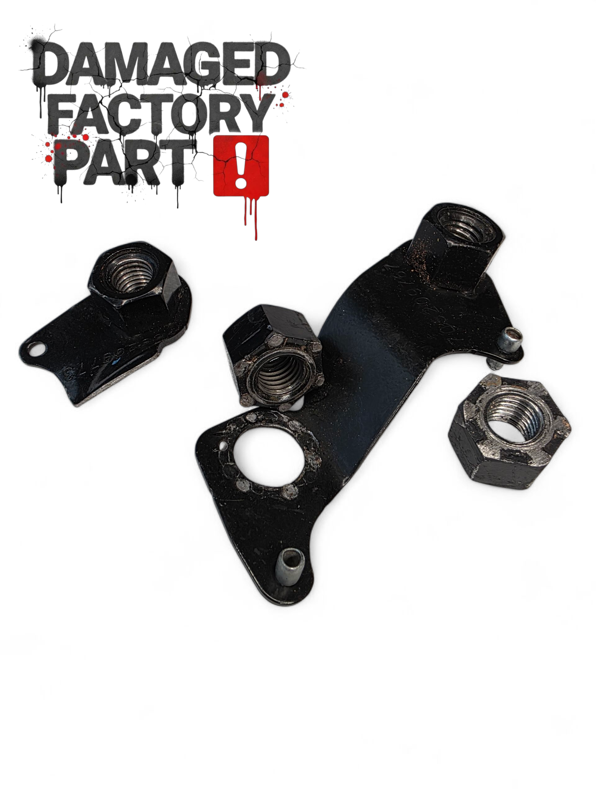 Elektric Offroad - 2024+ Can Am Maverick R Rear Link Nut Plate Kit