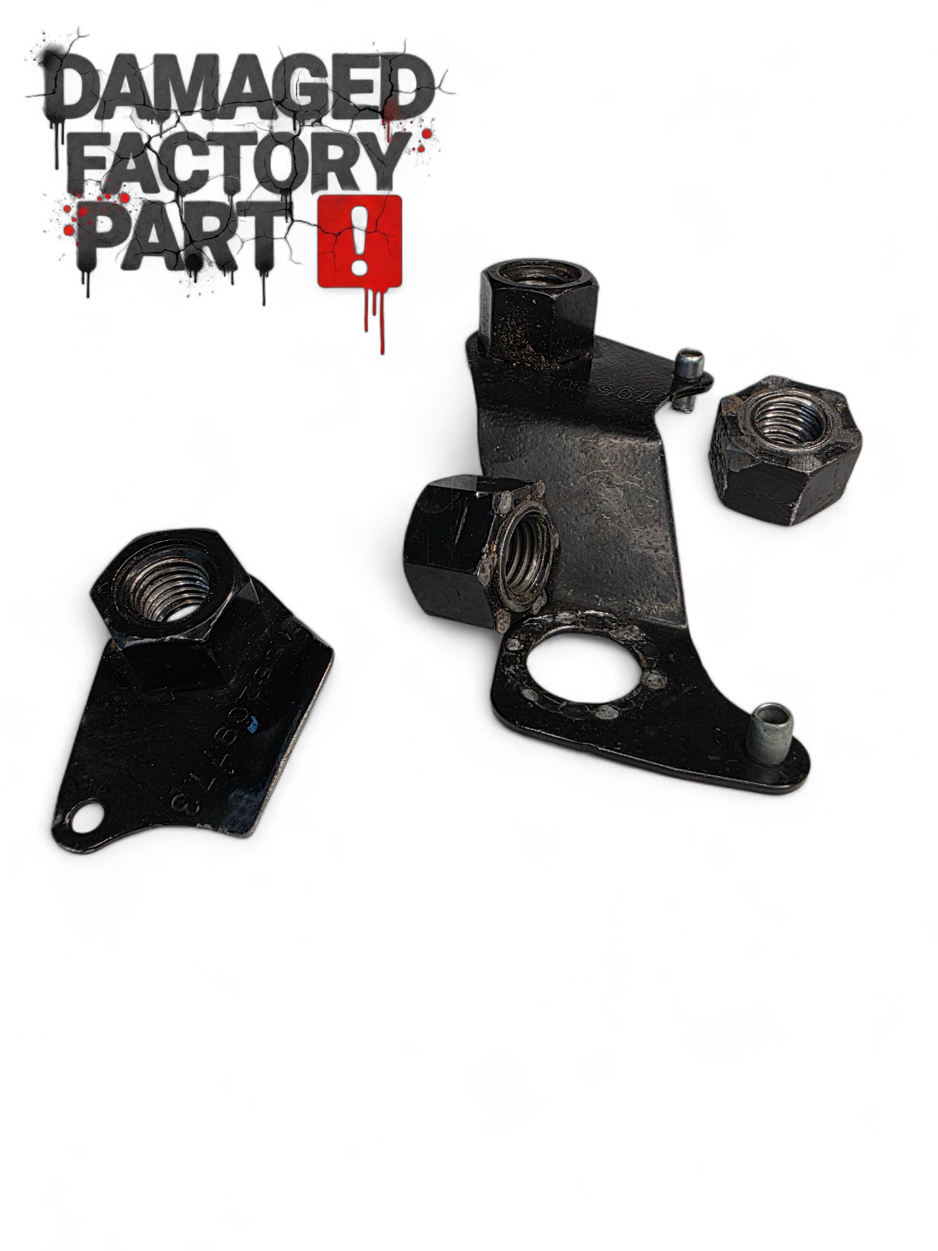 Elektric Offroad - 2024+ Can Am Maverick R Rear Link Nut Plate Kit