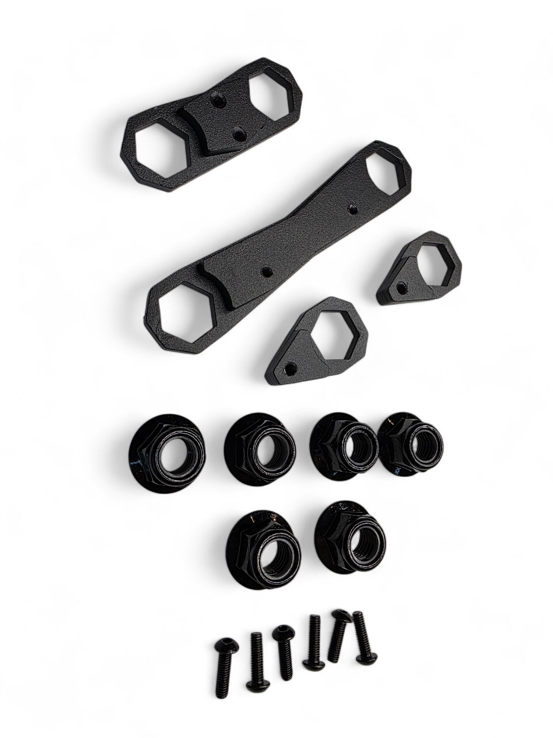 Elektric Offroad - 2024+ Can Am Maverick R Rear Link Nut Plate Kit