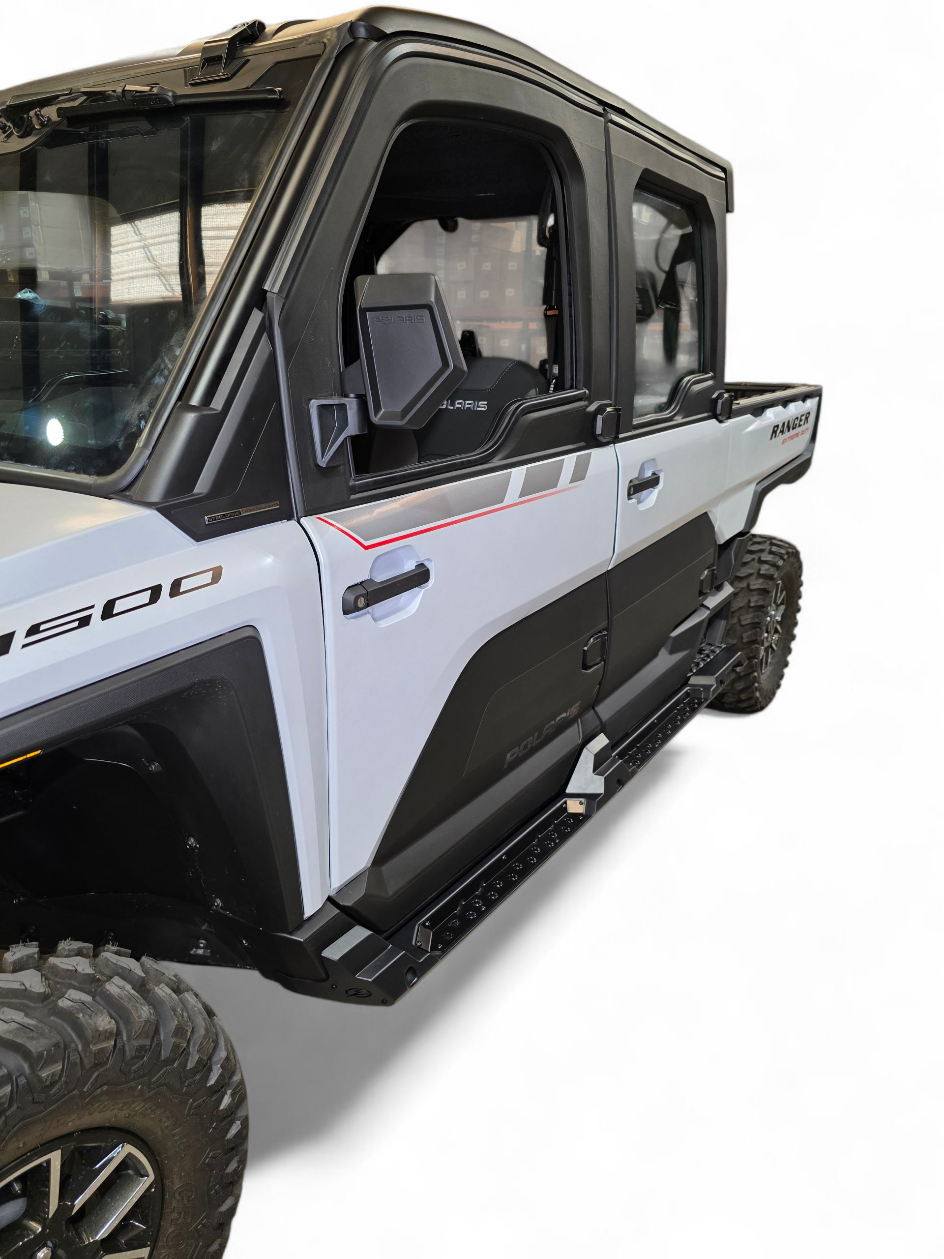 Elektric Offroad - 2024+ Polaris Ranger 1500 XD Volt Side Steps (4 Seat)