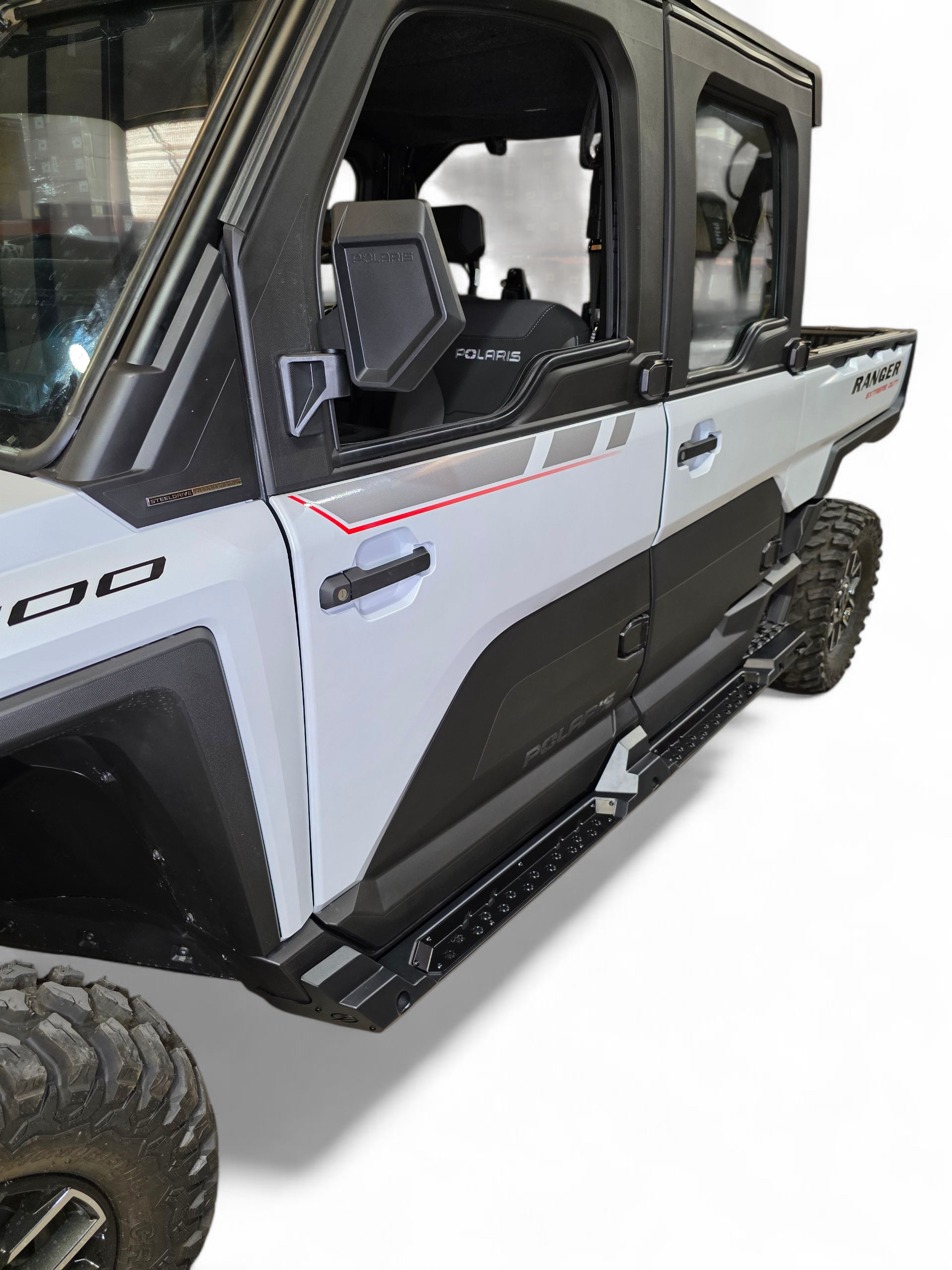 Elektric Offroad - 2024+ Polaris Ranger 1500 XD Volt Side Steps (4 Seat)