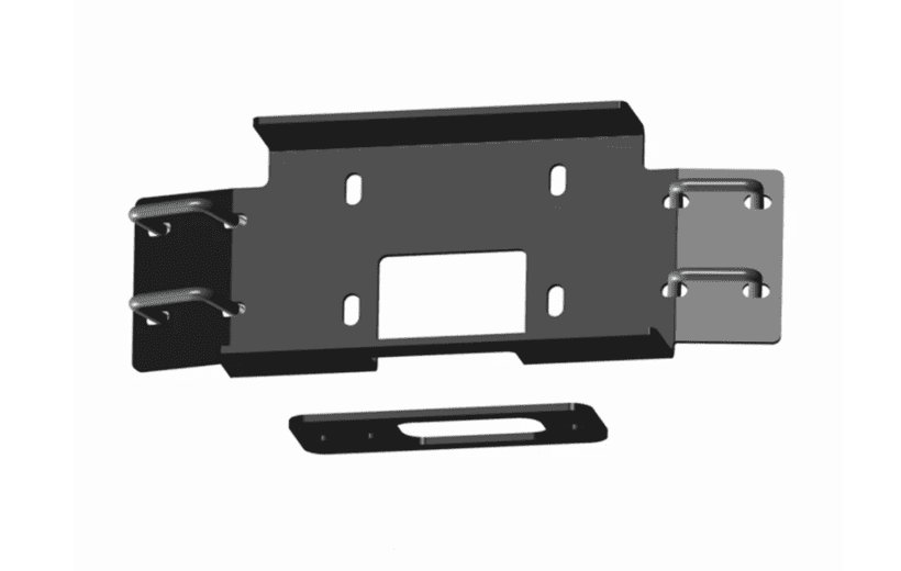 Kolpin Winch Mount Kit - Honda Pioneer 1000 (2016+)