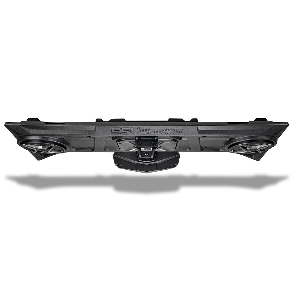 Photo of SSV Works - 2024-2026 PolarisÂ® RZR XP 1000 2-Speaker Overhead Soundbar w/MRB3S Bluetooth Radio and Built-in Dome Light by SSV Works - Premium for UTVs / Side by Sides