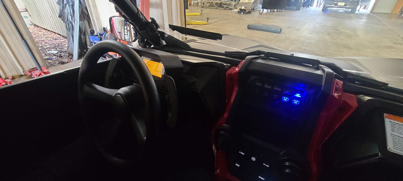 Honda Talon Heads Up Display Relocation Kit - Gen2
