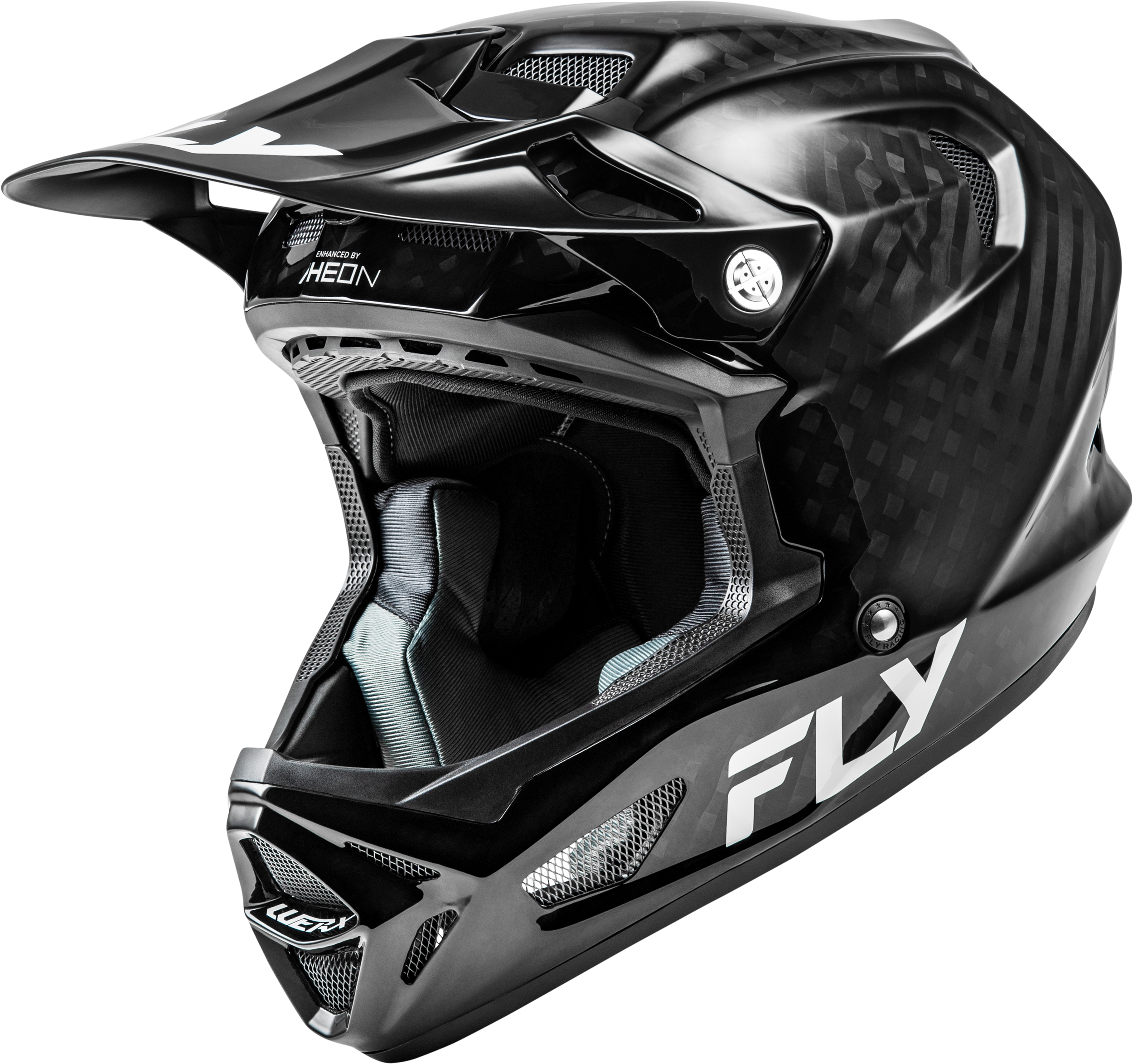 Photo of WERX-R CARBON HELMET BLACK CARBON XS by FLY RACING - Premium Helmets for UTVs / Side by Sides