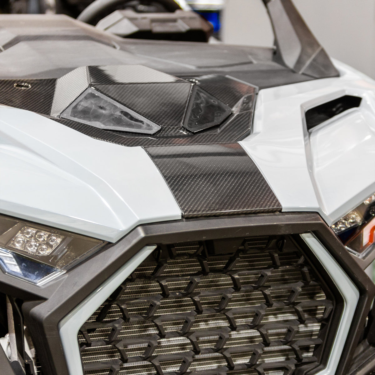 Polaris RZR Pro Series Carbon Fiber Nose Panel – product detail 4