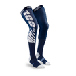 100% REV Knee Brace Moto Socks - Flash Navy, Large/XL