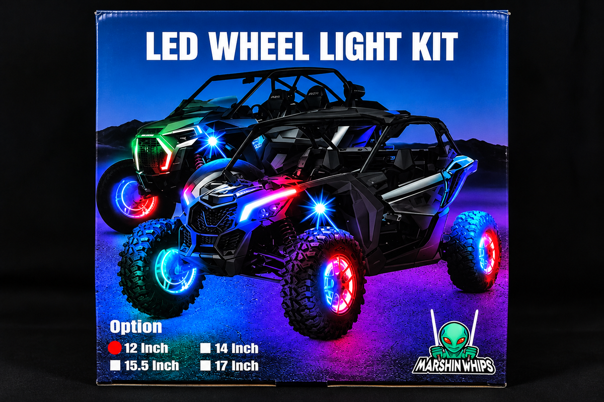 Apollo RGB Wheel Lights Kit - Set of 4 (Harness Included)
