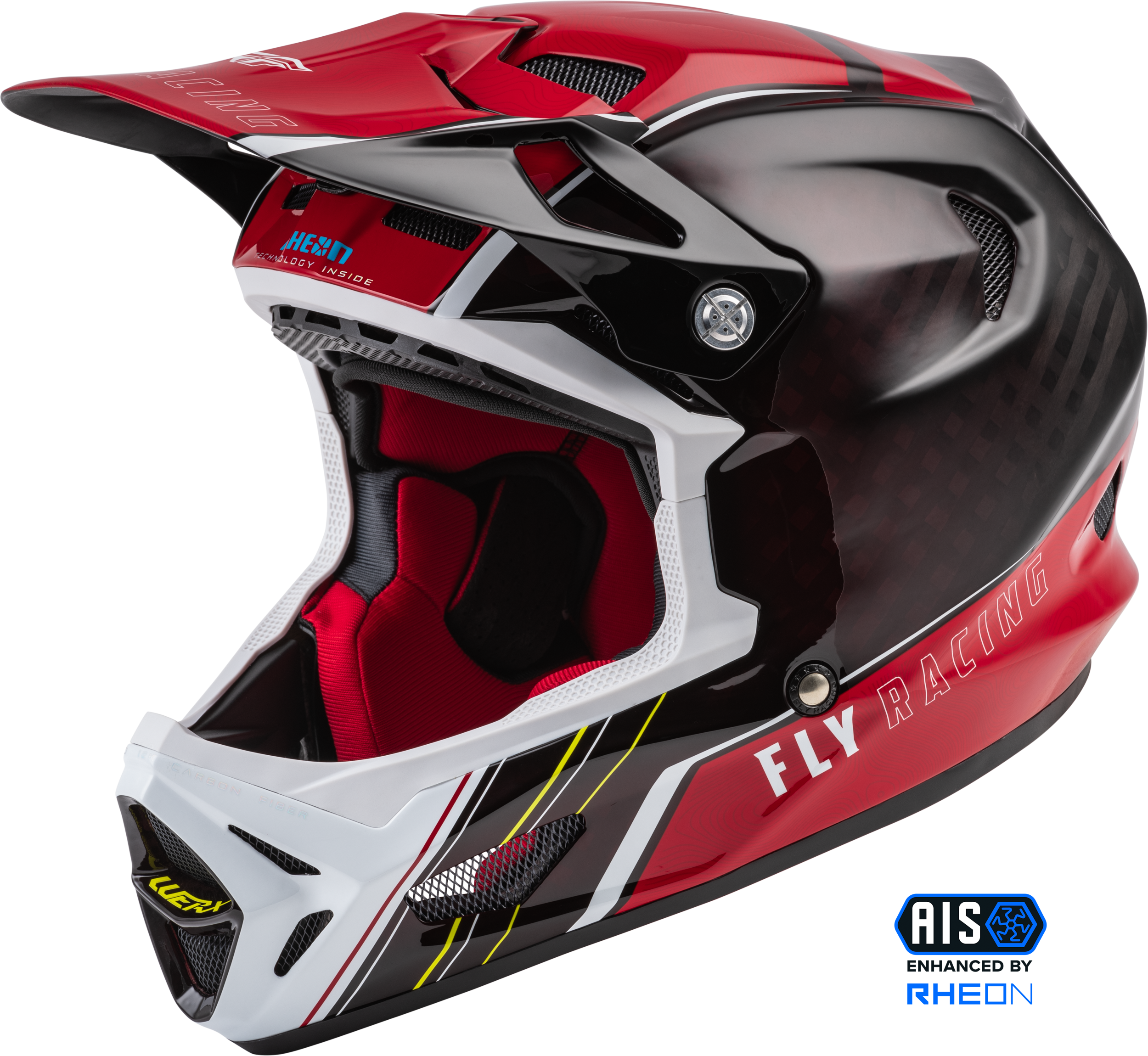 Photo of WERX-R HELMET RED CARBON XL by FLY RACING - Premium Helmets for UTVs / Side by Sides