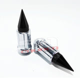 3/8 x 24 Chrome Spiked Lug Nuts - 16 Pack