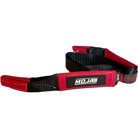 Photo of 3'' x 8' Tree Saver / Tow strap / Winch strap (Lifetime Warranty) by MOJAB OFFROAD - Premium Tow Strap for UTVs / Side by Sides