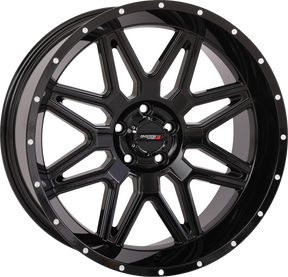 Photo of SYSTEM 3 ST7 WHEEL 20X9 5+4 (0MM) 5/4.5 GLOSS BLACK by SYSTEM 3 - Premium Wheels for UTVs / Side by Sides