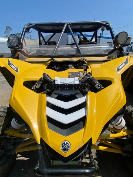 Photo of Yamaha YXZ 1000r 12" Single Row LED Bar Shock Mount by GGLighting - Premium Vehicle Mount for UTVs / Side by Sides