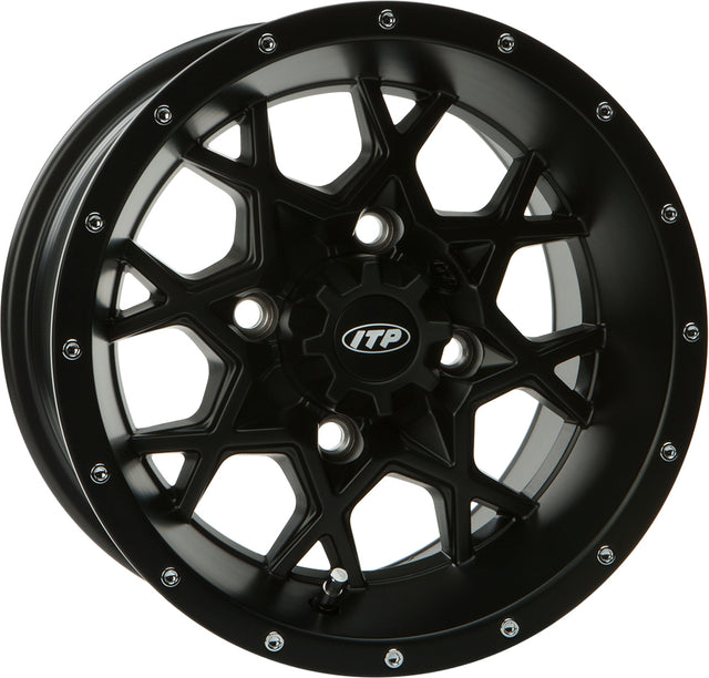 Photo of HURRICANE 14X7 4/110 5+2 BLACK by ITP - Premium Wheels for UTVs / Side by Sides