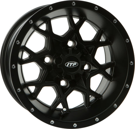 Photo of HURRICANE 14X7 4/110 2+5 BLACK by ITP - Premium Wheels for UTVs / Side by Sides
