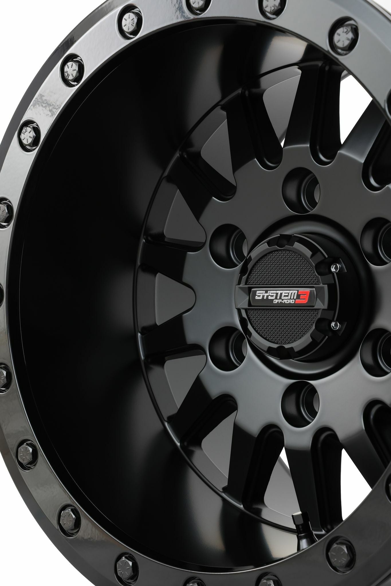 Photo of SYSTEM 3 SB8 WHEEL 15X10 5+5 (0MM) 6/5.5 MATTE BLACK by SYSTEM 3 - Premium Wheels for UTVs / Side by Sides