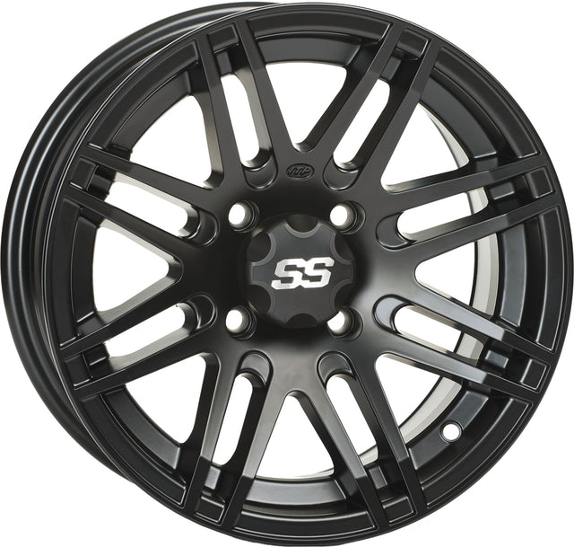 Photo of SS316 M.BLK 12X7 4/137 5+2 by ITP - Premium Wheels for UTVs / Side by Sides