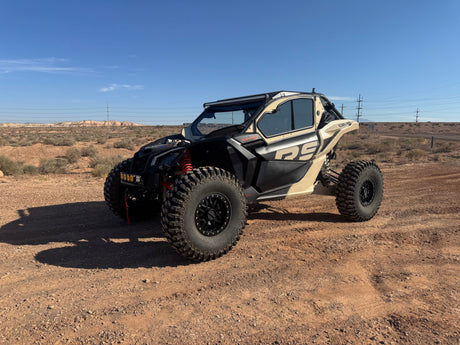 Photo of CANAM X3 2-SEAT Cab Enclosure "THE VAULT" Upper Side Doors & Panels (Patent Pending) by Dirt Warrior Accessories - Premium VAULT for UTVs / Side by Sides