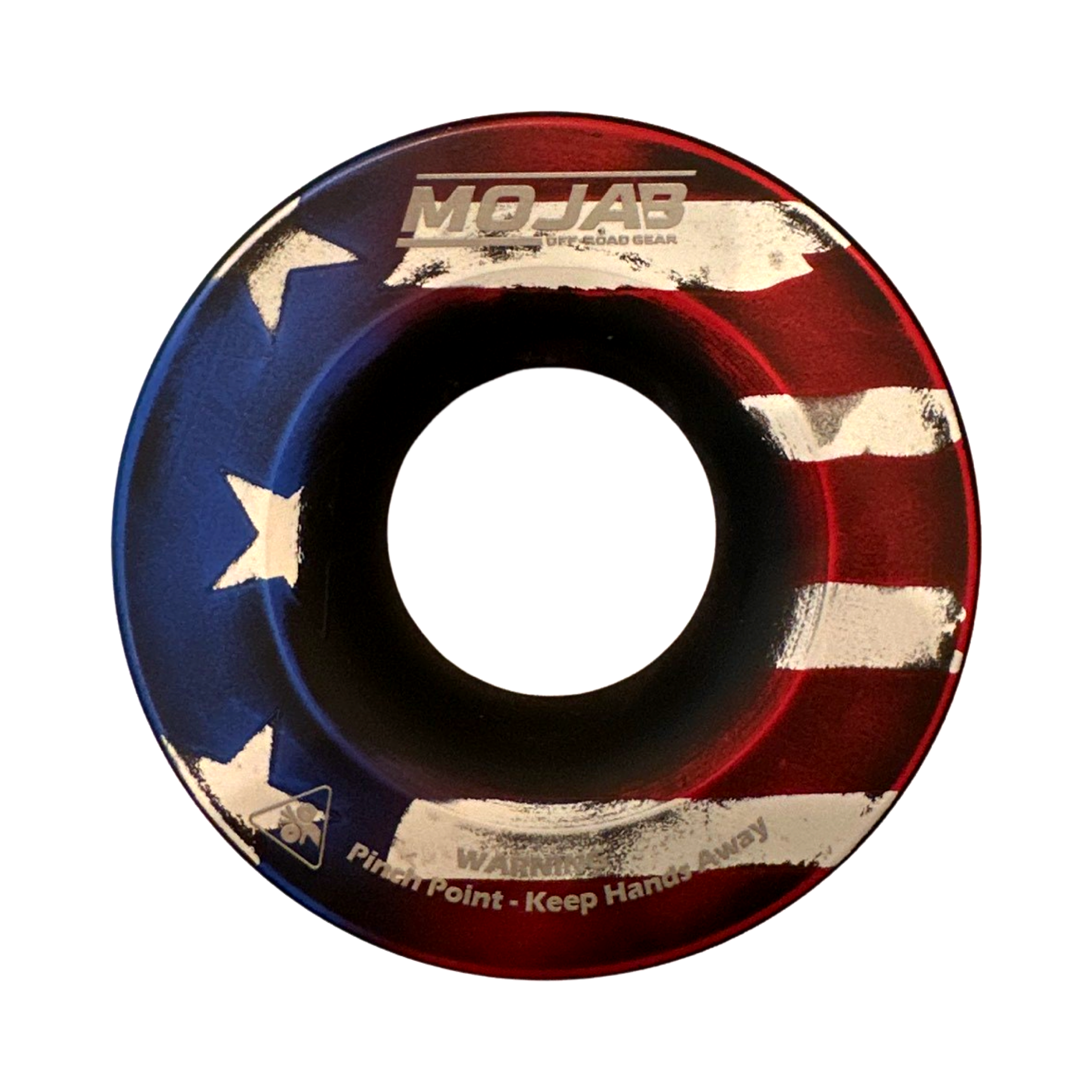 Photo of Snatch ring (diameter 3.8'') (LIFETIME WARRANTY*) by MOJAB OFFROAD - Premium Snatch ring for UTVs / Side by Sides