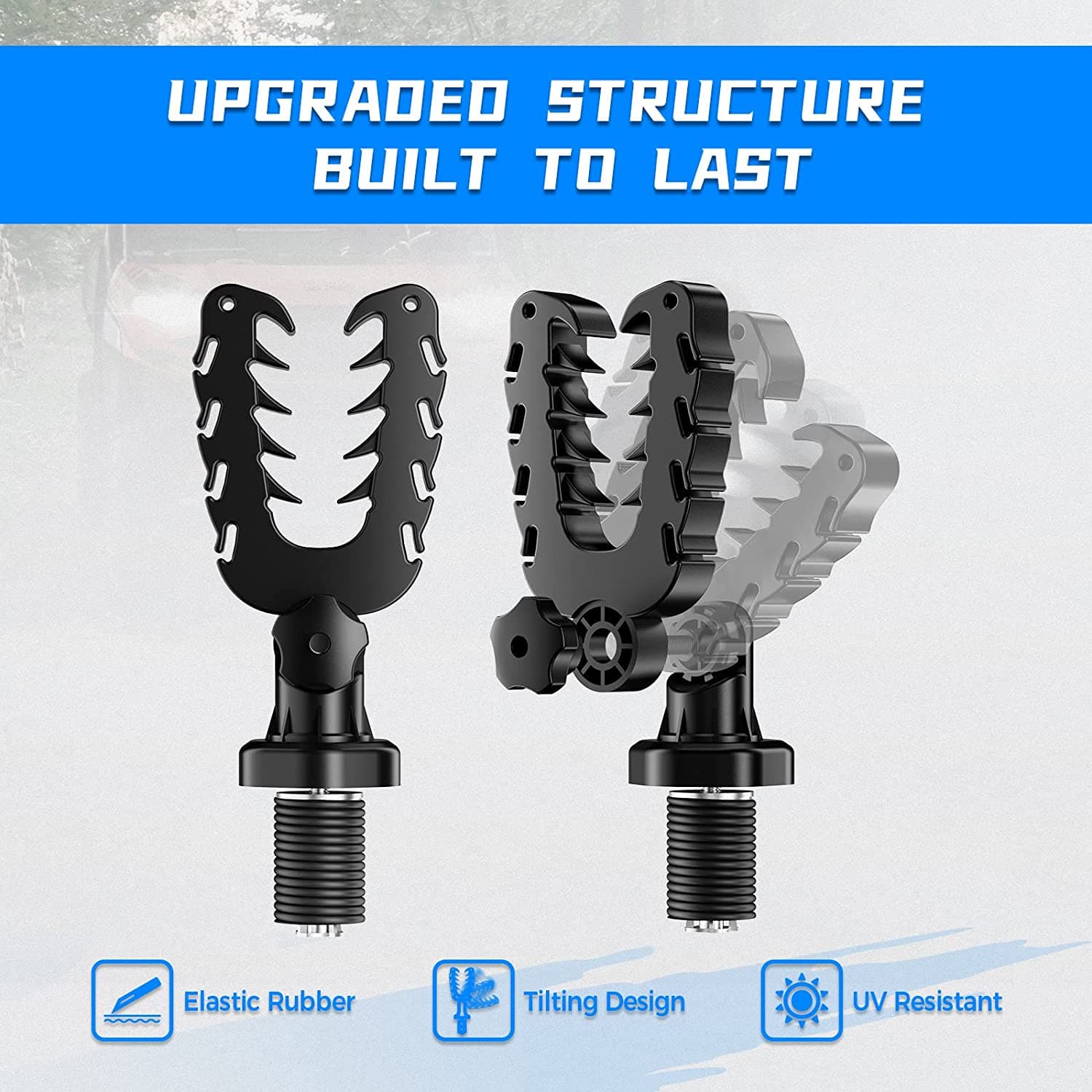 Photo of UTV Tool Rack Fit Polaris Ranger/ General by Kemimoto - Premium for UTVs / Side by Sides